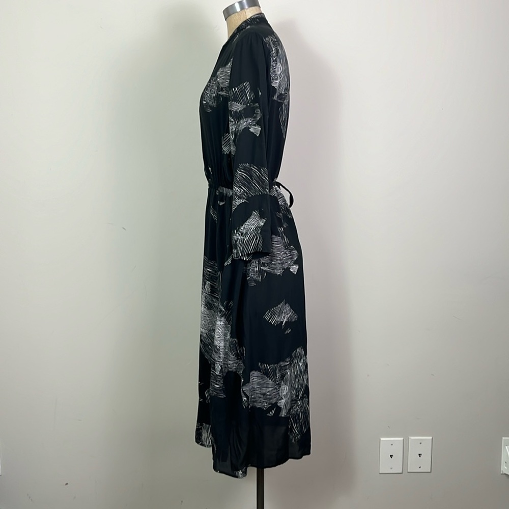 Raquel Allegra Black and White Patterned Dress - Picture 5 of 8
